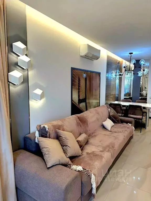 Студия Краснодарский край, Сочи Бытха мкр, ул. Бытха, 41 (39.0 м) - Фото 2