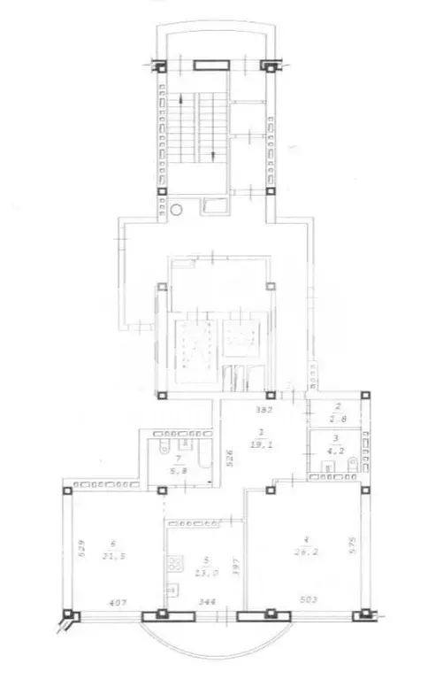 2-к кв. Новосибирская область, Новосибирск ул. Чаплыгина, 93 (94.6 м) - Фото 1