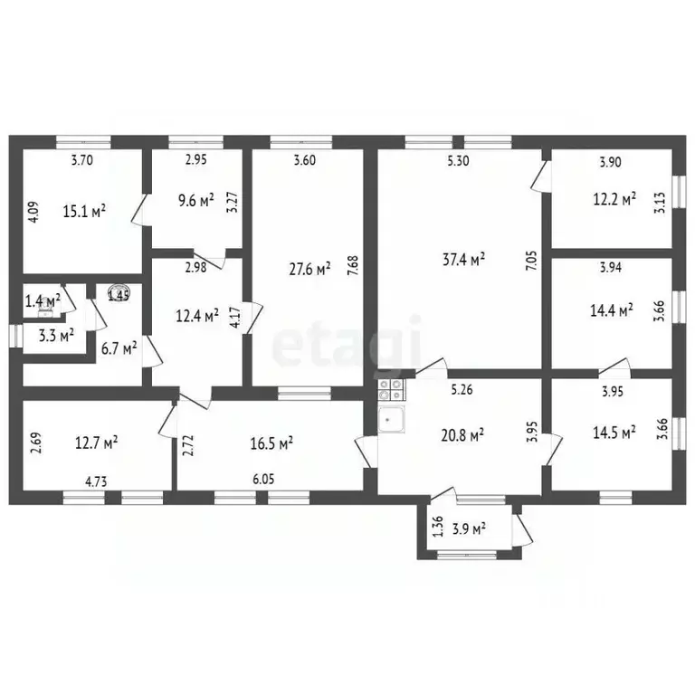 Дом в Крым, Сакский район, с. Ивановка ул. Приморская (209 м) - Фото 2