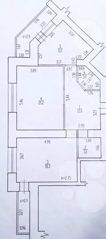 2-к кв. Брянская область, Брянск ул. Ромашина, 58к2 (73.0 м) - Фото 1