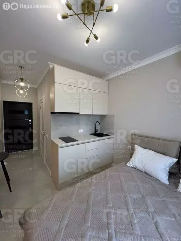 Квартира-студия: Сочи, микрорайон Бытха, Ясногорская улица, 16/8к1 (18 ... - Фото 1