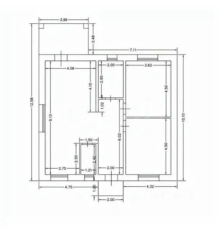 Дом в Курская область, Курский район, Моковский сельсовет, д. Гремячка ... - Фото 2