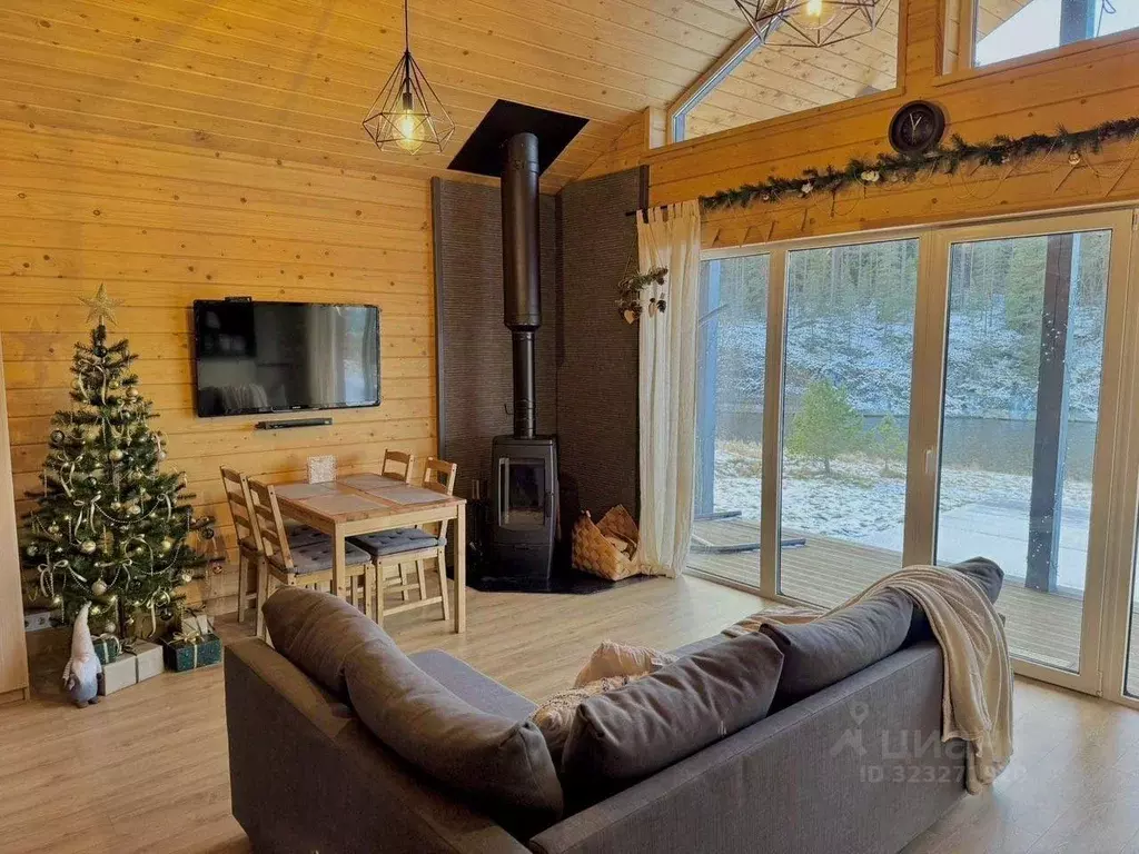 Дом в Карелия, Сортавальский муниципальный округ, пос. Оявойс ул. ... - Фото 2