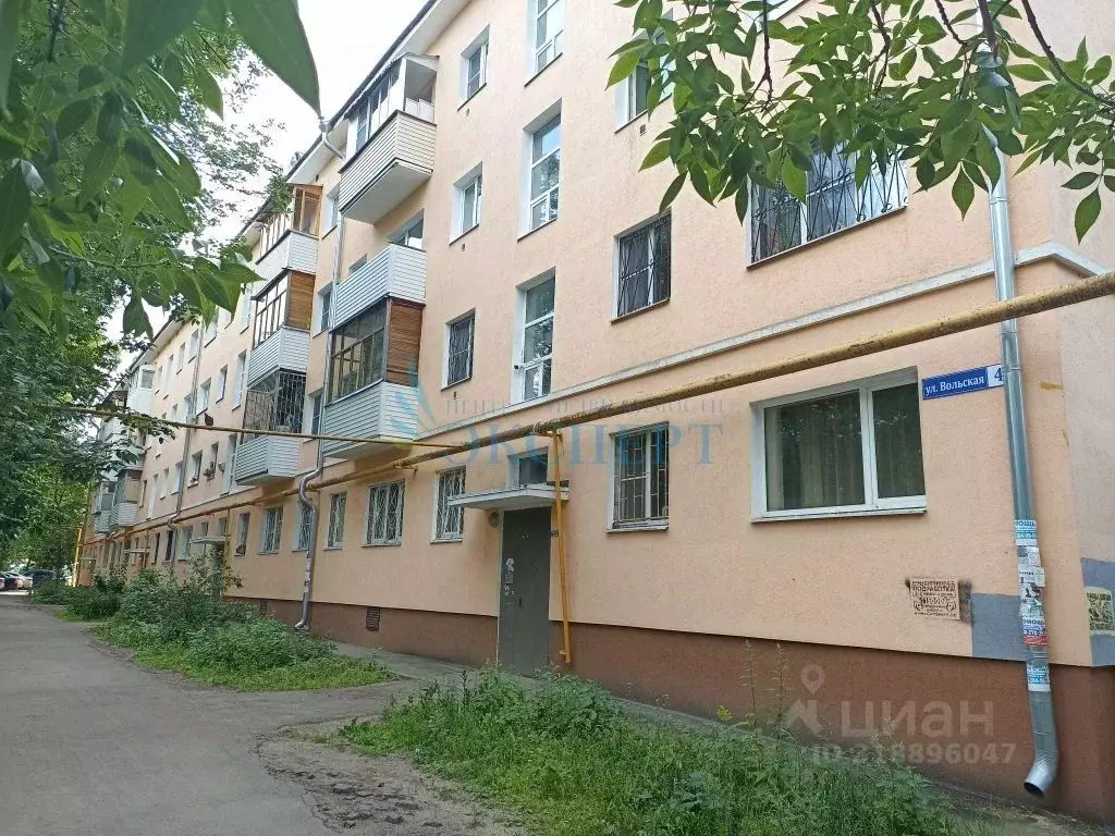 2-к кв. Нижегородская область, Нижний Новгород Вольская ул., 4 (42.9 ... - Фото 0
