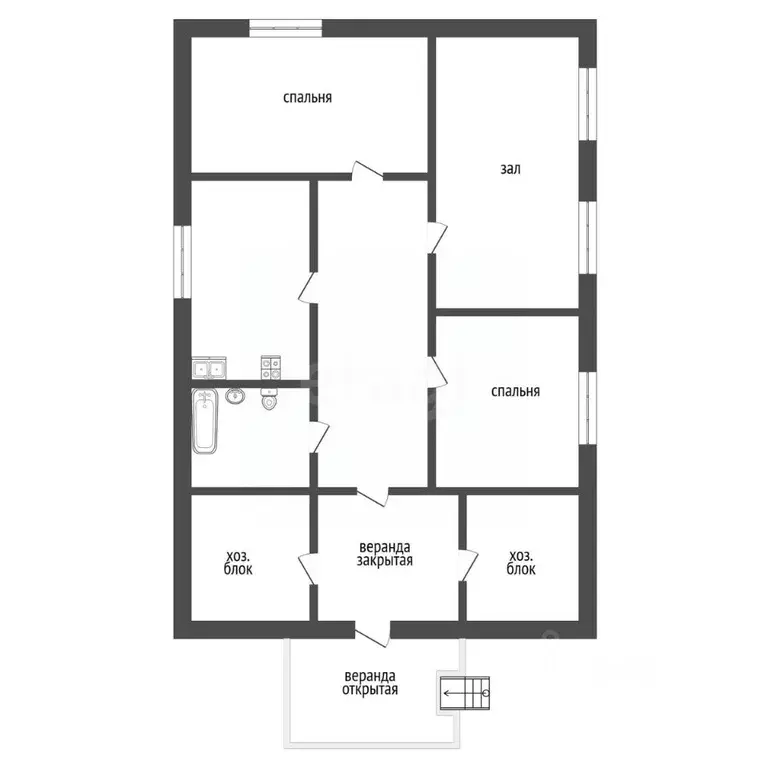 Дом в Челябинская область, с. Аргаяш ул. Лесная, 16 (101 м) - Фото 1