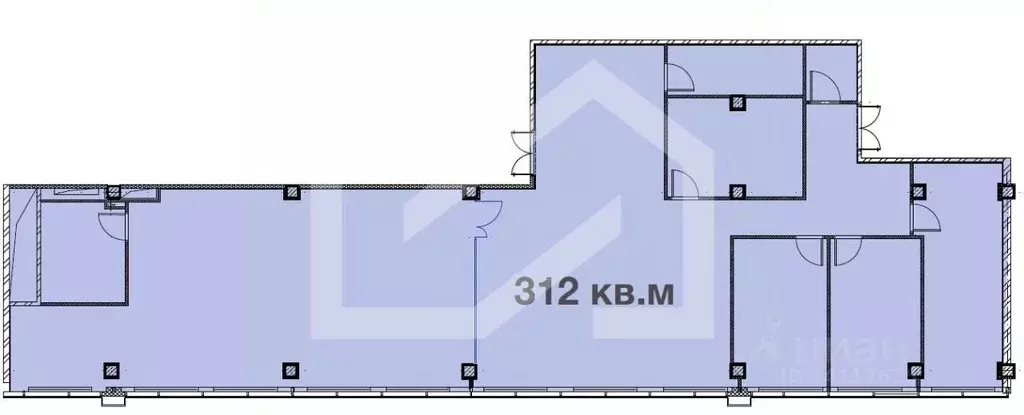 Помещение свободного назначения в Москва Верейская ул., 11 (312 м) - Фото 2