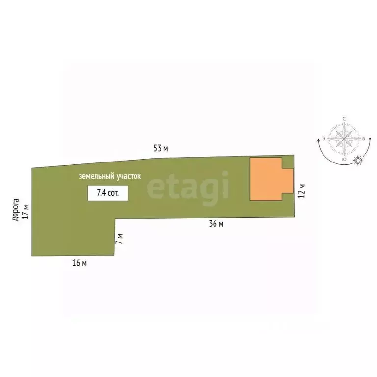Дом в Крым, Симферополь ул. 40-я Коллективных Садов (70 м) - Фото 2