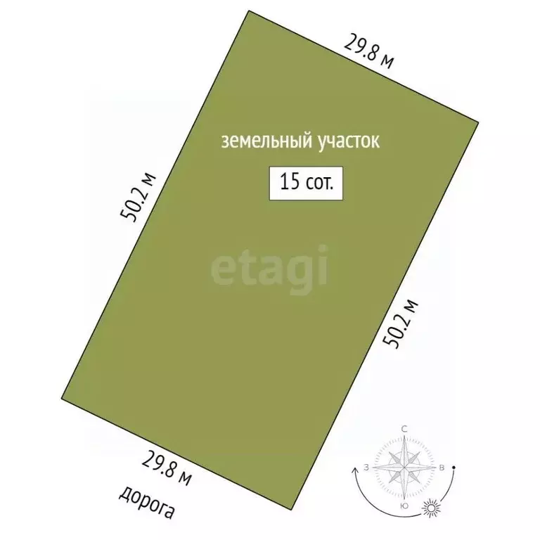 Участок в Хабаровский край, Хабаровский район, с. Краснореченское  ... - Фото 2