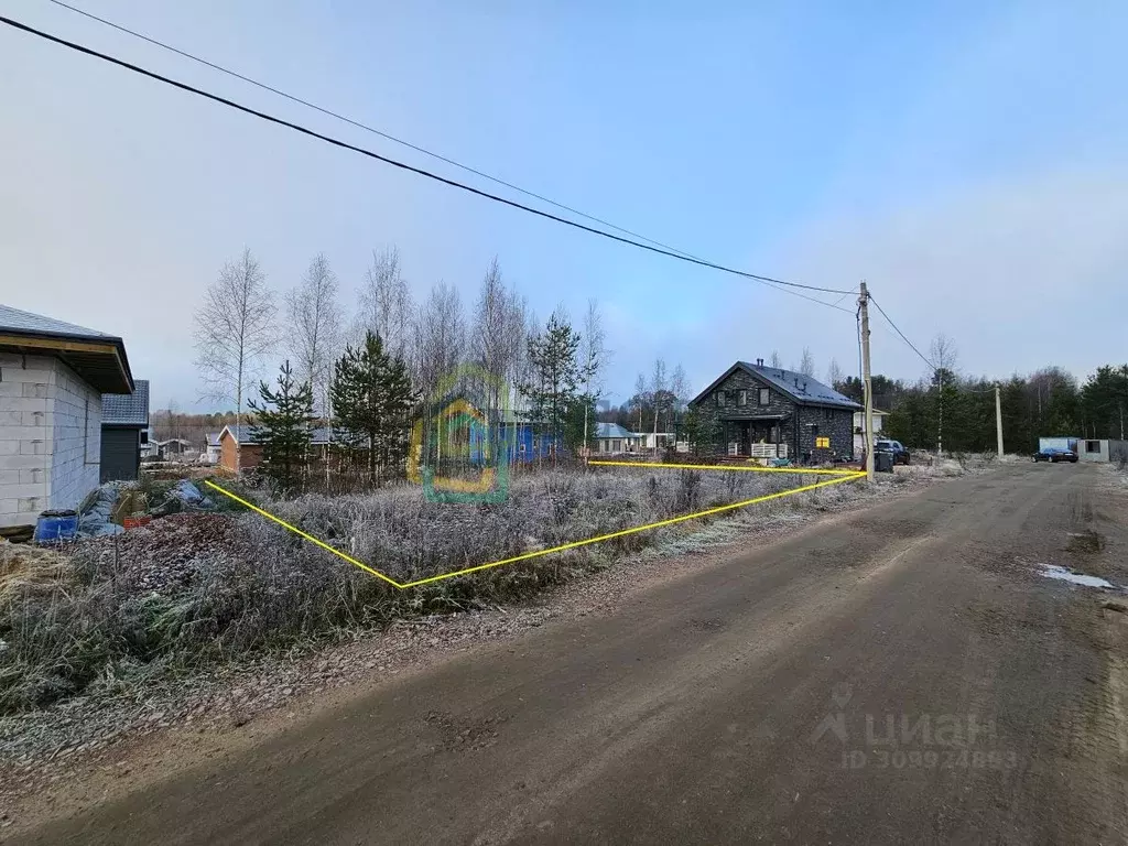 Участок в Ленинградская область, Всеволожский район, Лесколовское ... - Фото 0