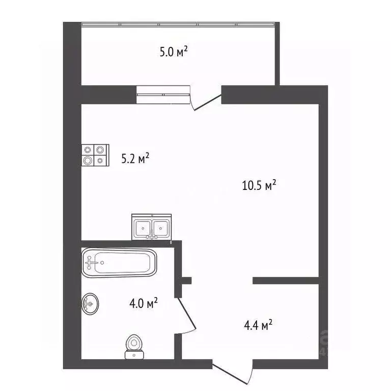 Студия Архангельская область, Архангельск Ленинградский просп., 40к1 ... - Фото 2