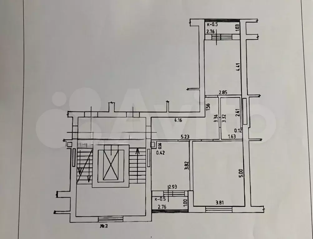 2-к. квартира, 62 м, 2/8 эт. - Фото 0