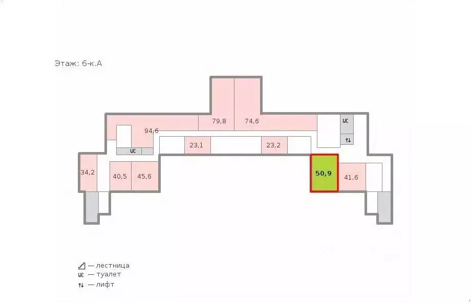 Офис в Санкт-Петербург Бумажная ул., 16к1 (51 м) - Фото 1