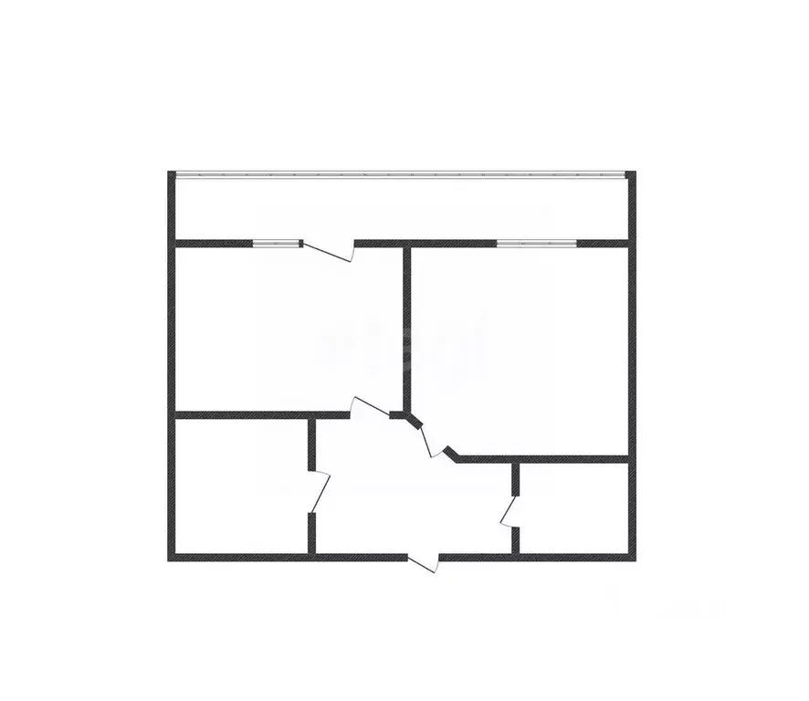 1-к кв. Курская область, Курск ул. Парижской Коммуны, 34 (45.4 м) - Фото 2