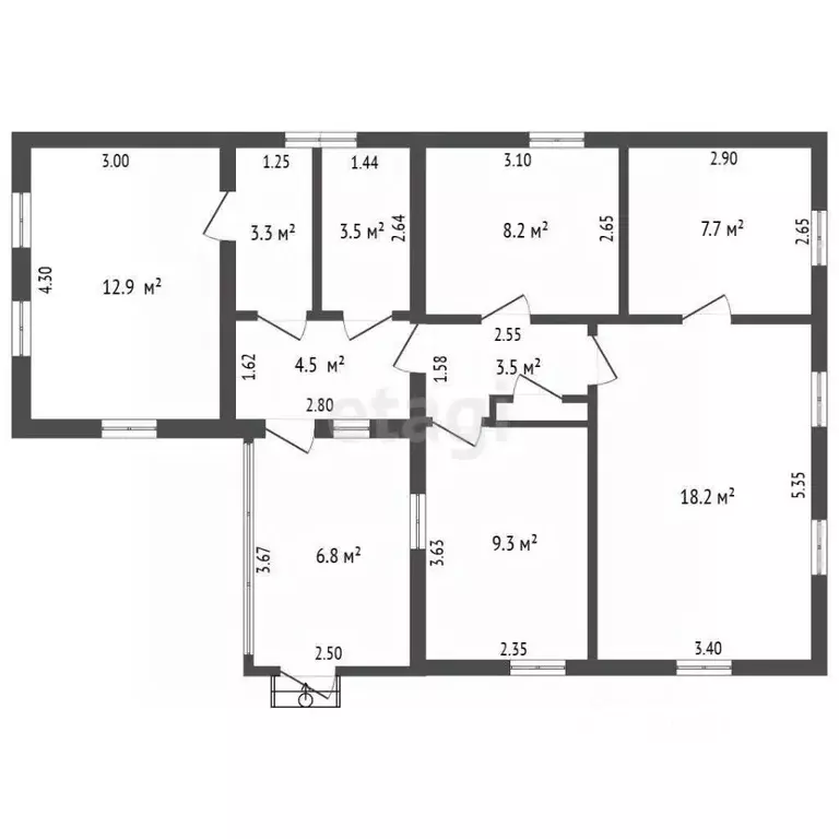 Дом в Омская область, Омск ул. Долгирева, 107 (71 м) - Фото 1