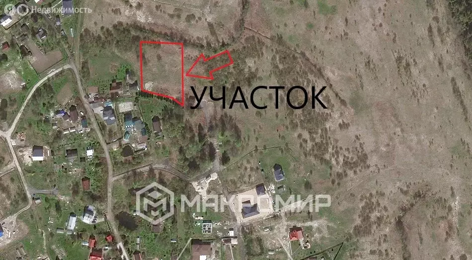 Участок в Лесколовское сельское поселение, деревня Рохма (20 м) - Фото 1