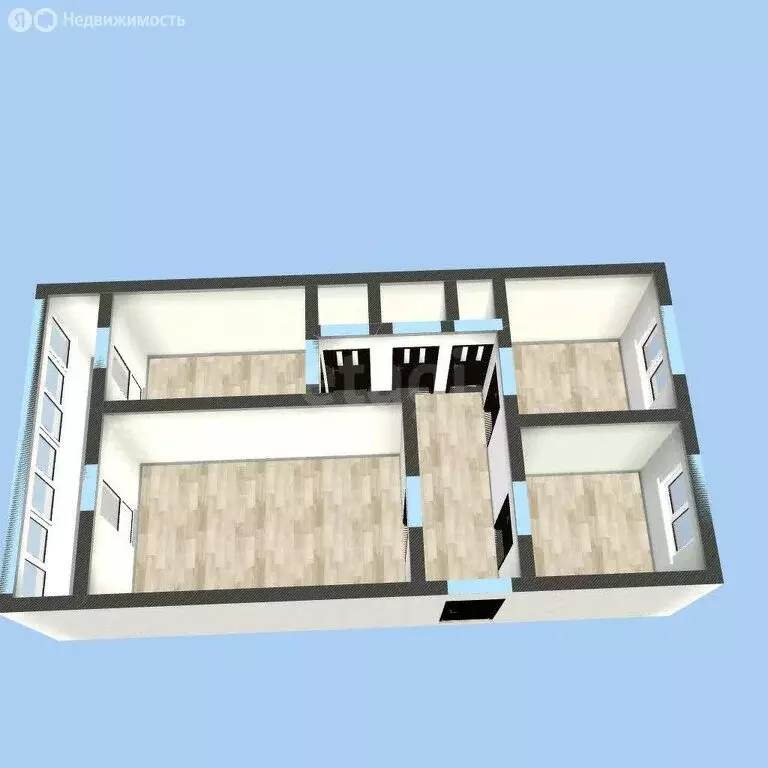 3-комнатная квартира: Новосысоевка, улица 3-я Площадка, 215 (60.6 м) - Фото 2