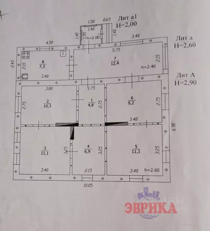 Дом в Краснодарский край, Крымск Кольцевая ул. (73 м) - Фото 1