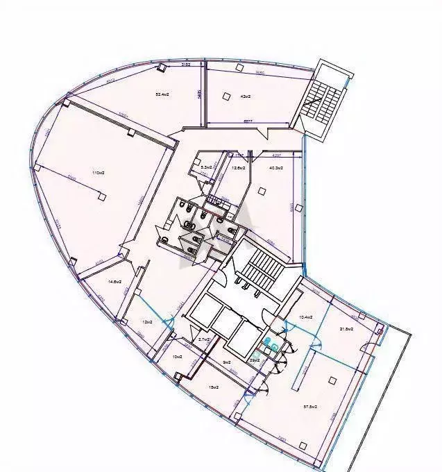 Офис в Москва Таганская ул., 17-23 (616 м) - Фото 2