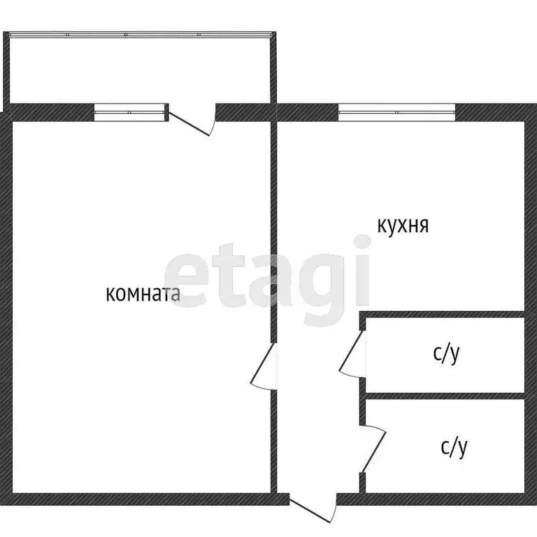 1-комнатная квартира: Санкт-Петербург, улица Коллонтай, 19к4 (35.5 м) - Фото 0
