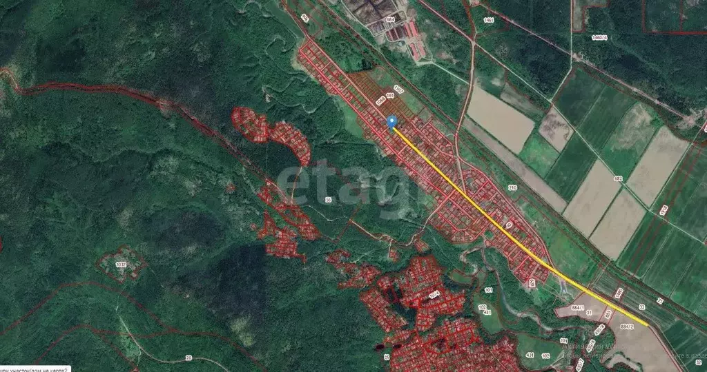 Участок в Сахалинская область, Южно-Сахалинск городской округ, с. ... - Фото 2