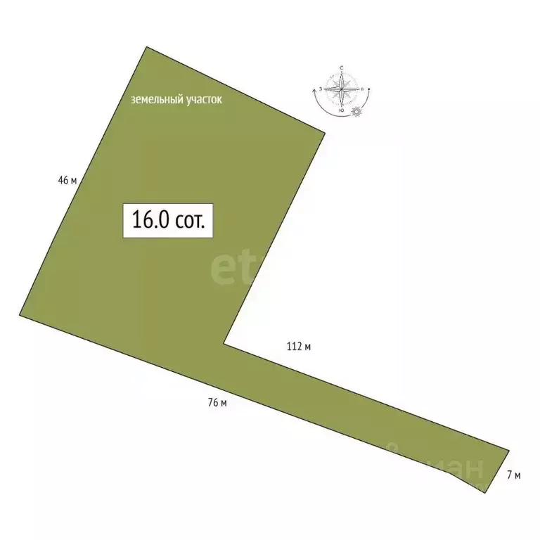 Участок в Алтай, Майминский район, с. Подгорное Набережная ул. (16.0 ... - Фото 2