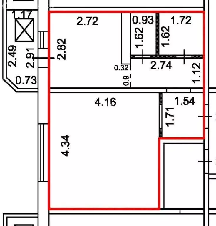1-комнатная квартира: Абакан, улица Кирова, 107к1 (36.1 м) - Фото 1