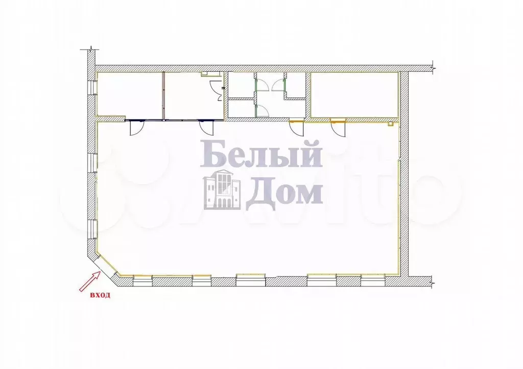 Шоурум/офис 490-600 кв.м - Фото 0