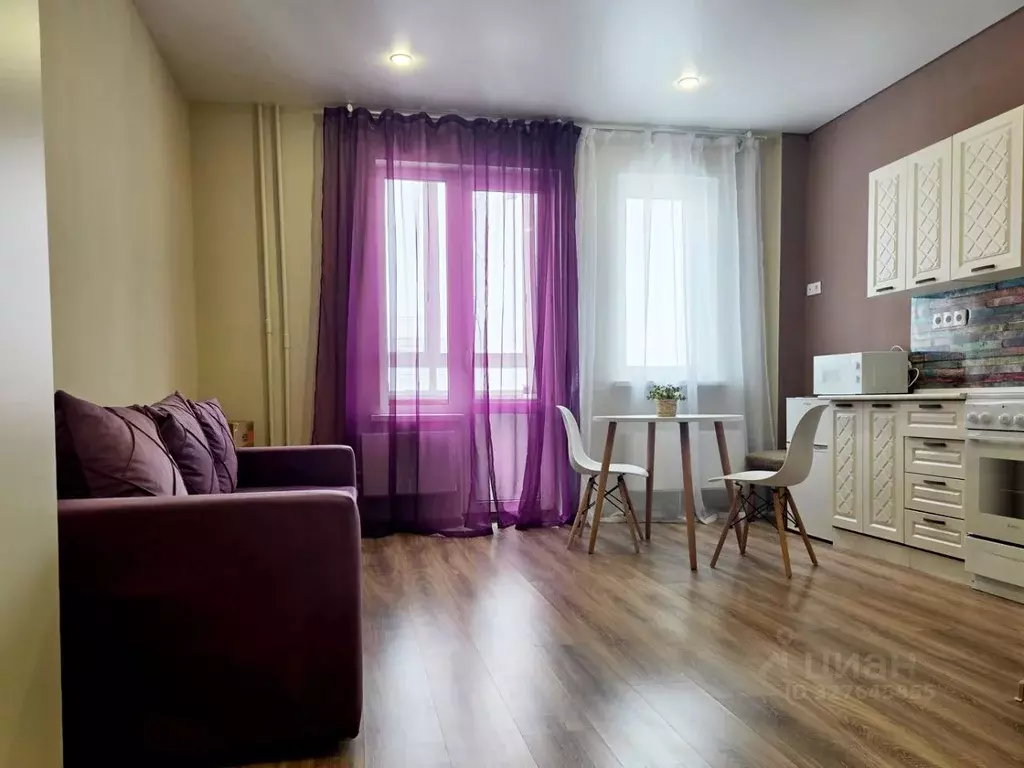 Студия Московская область, Долгопрудный Парковая ул., 54 (24.0 м) - Фото 2