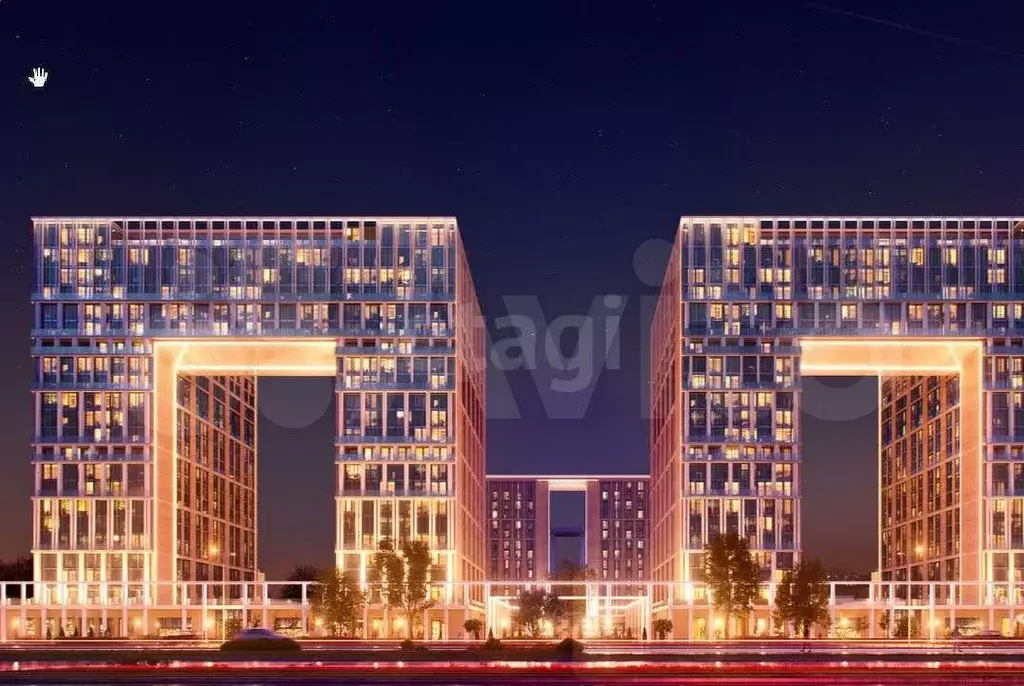 Квартира-студия, 29,3 м, 4/19 эт. - Фото 1