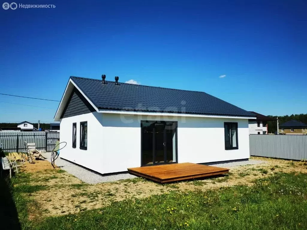 Дом в Домодедово, микрорайон Барыбино, территория КП Ильинская ... - Фото 0