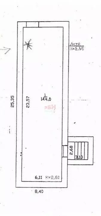 Помещение свободного назначения в Курганская область, Курган ул. ... - Фото 2