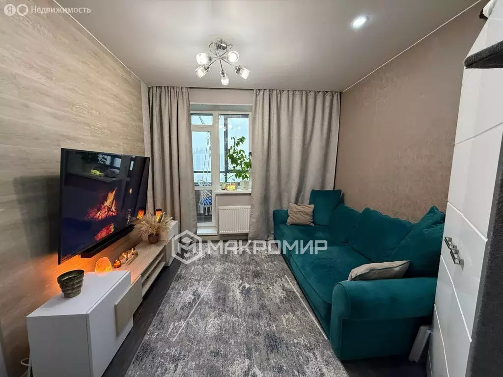 1-комнатная квартира: посёлок Парголово, Заречная улица, 10 (38.1 м) - Фото 2