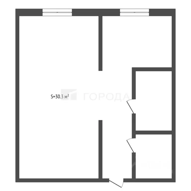 1-к кв. Алтайский край, Барнаул ул. 80-й Гвардейской Дивизии, 29/2 ... - Фото 1