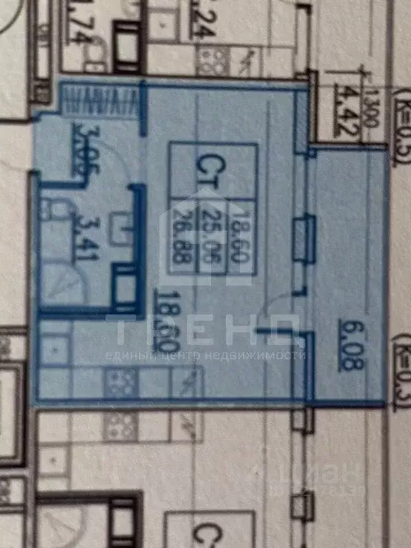 Студия Ленинградская область, Кудрово г. Всеволожский район, Заневское ... - Фото 2