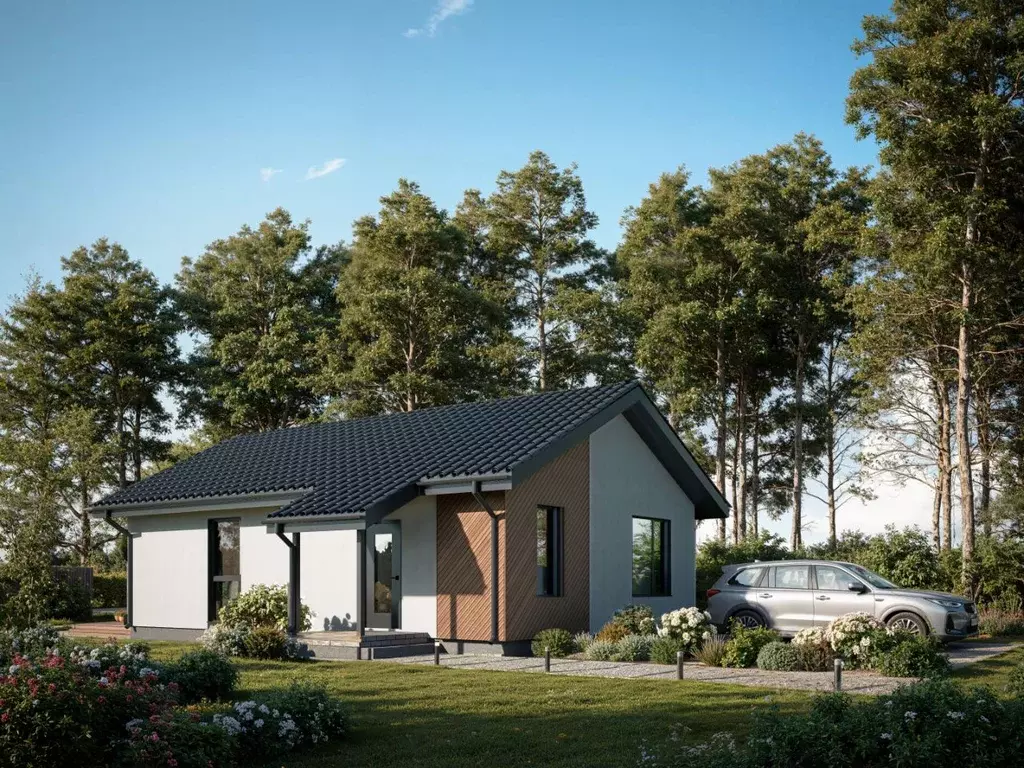 Дом в Алтайский край, Первомайский район, Березовый Мыс кп  (73 м) - Фото 2