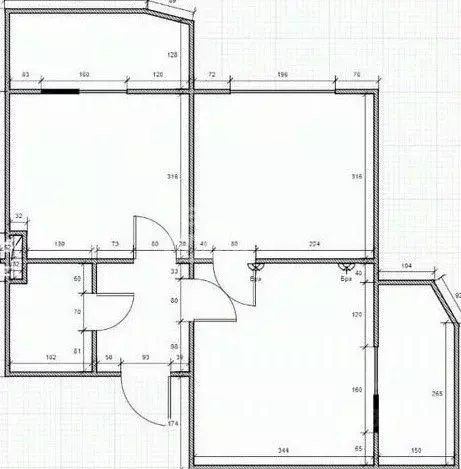 2-к кв. Ханты-Мансийский АО, Сургут ул. Александра Усольцева, 14 (41.0 ... - Фото 2