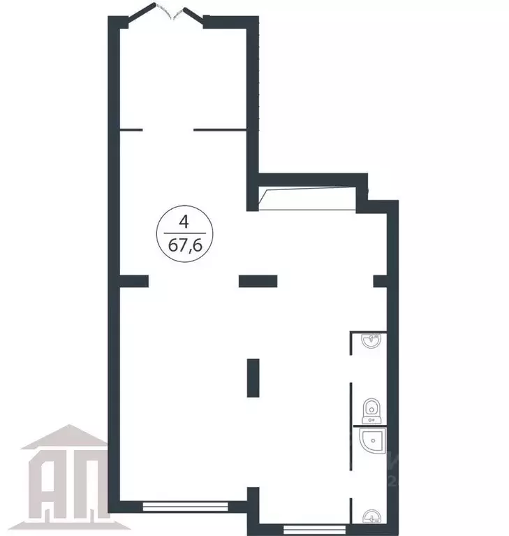Торговая площадь в Тверская область, Тверь ул. Левитана, 70Б (67 м) - Фото 1