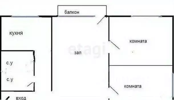 3-к кв. Тульская область, Богородицк Восточный мкр, 3 (60.2 м) - Фото 1