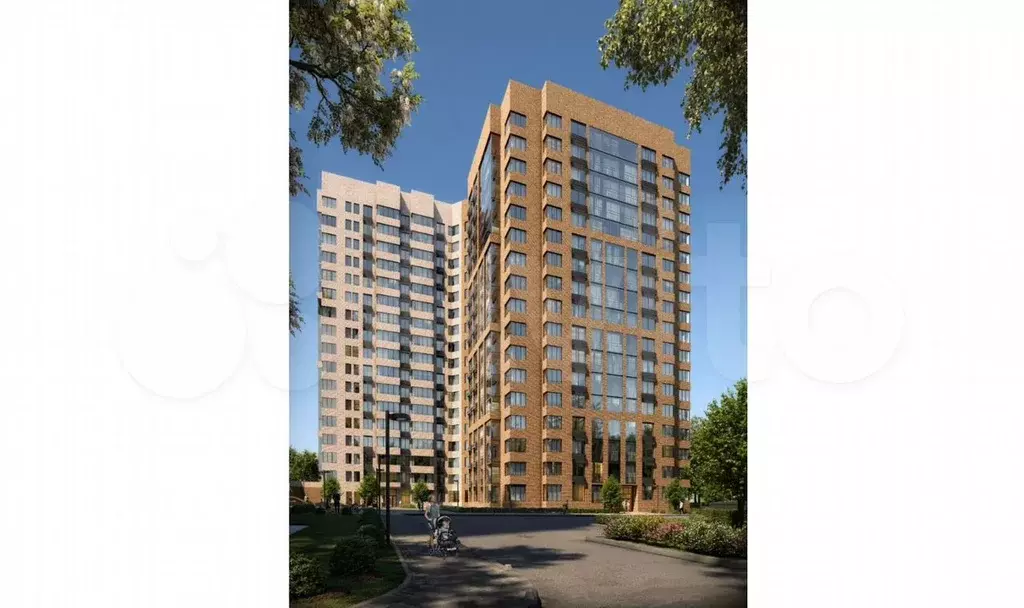 2-к. квартира, 50 м, 7/17 эт. - Фото 1