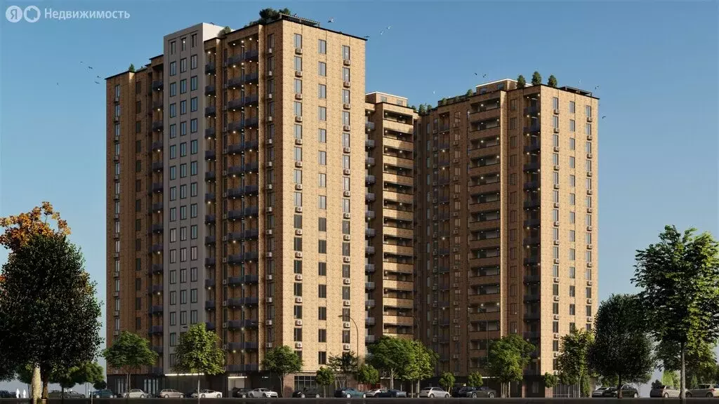 2-комнатная квартира: Грозный, улица Мамсурова, 1 (53.9 м) - Фото 0