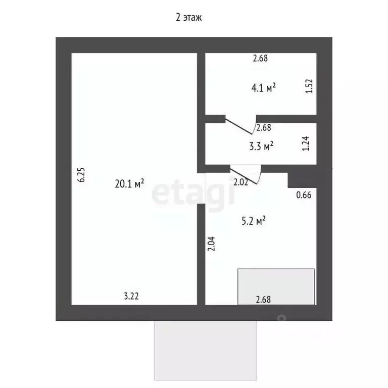 Дом в Ярославская область, Рыбинский муниципальный округ, д. Бесово  ... - Фото 2