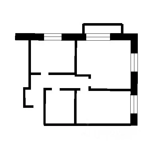 2-к кв. Санкт-Петербург ул. Есенина, 12К1 (57.0 м) - Фото 2