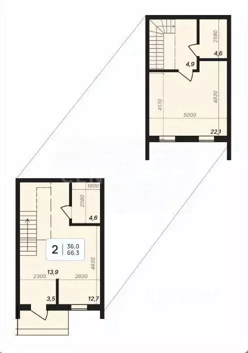 Таунхаус в Липецкая область, Липецк 10-я Шахта мкр, ул. Шахтерская (96 ... - Фото 2