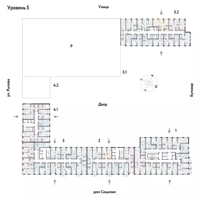 Студия Тюменская область, Тюмень ДОК мкр, ул. Ярославская, 9к1 (25.13 ... - Фото 1