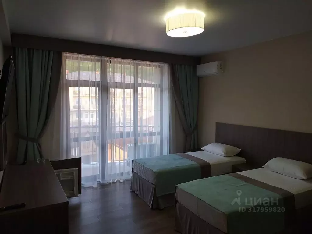 Комната Краснодарский край, Сочи ул. Лазарева, 100/2 (22.0 м) - Фото 0