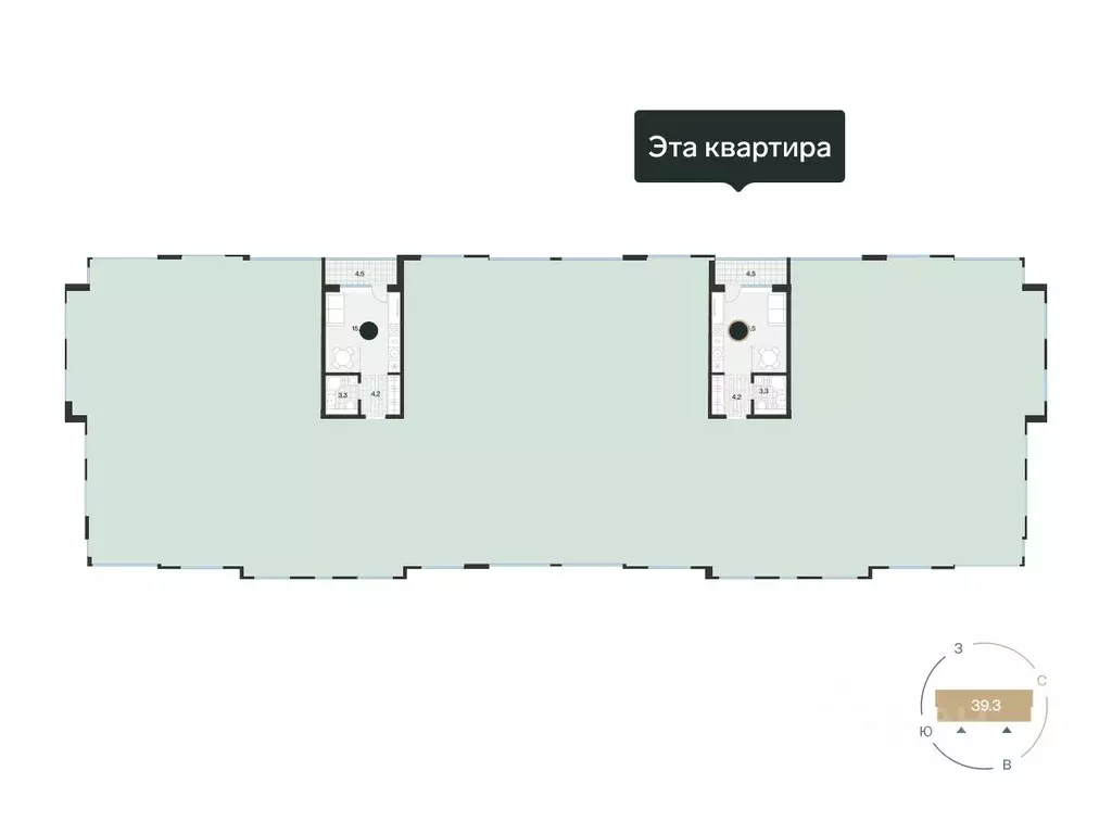 1-к кв. Тюменская область, Тюмень ул. Игоря Комиссарова, 25 (25.24 м) - Фото 1