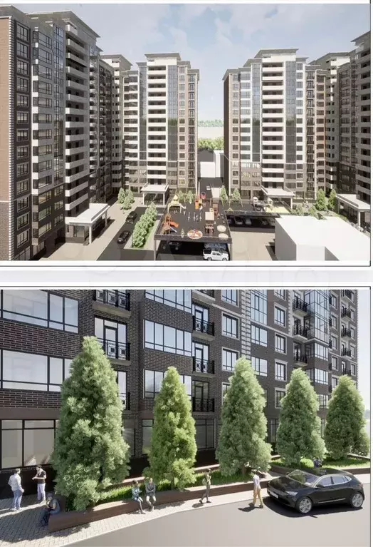 Квартира-студия, 35 м, 8/12 эт. - Фото 1