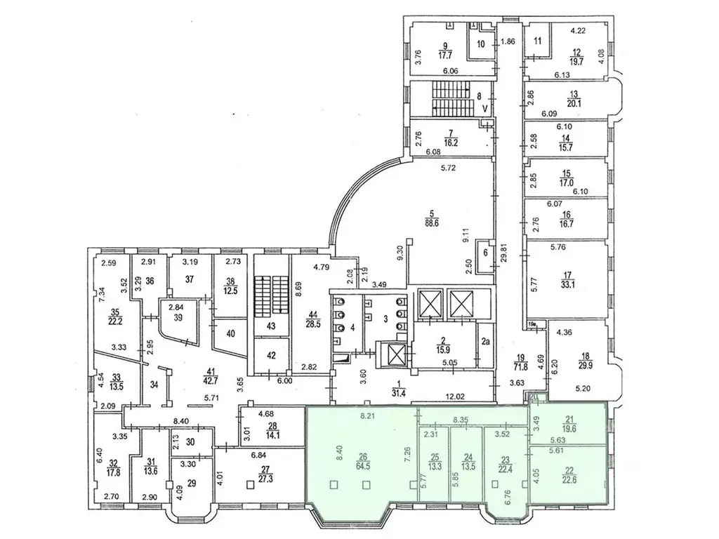 Офис в Москва ул. 3-я Ямского Поля, 18 (166 м) - Фото 2
