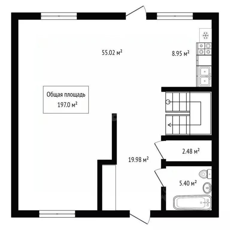 Дом в Новосибирская область, Новосибирский район, Криводановский ... - Фото 2