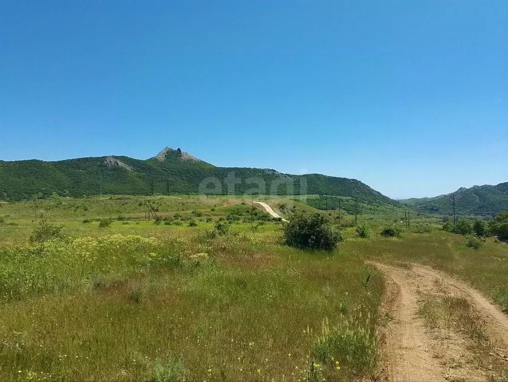 Участок в Крым, Феодосия муниципальный округ, Коктебель пгт  (50.0 ... - Фото 1